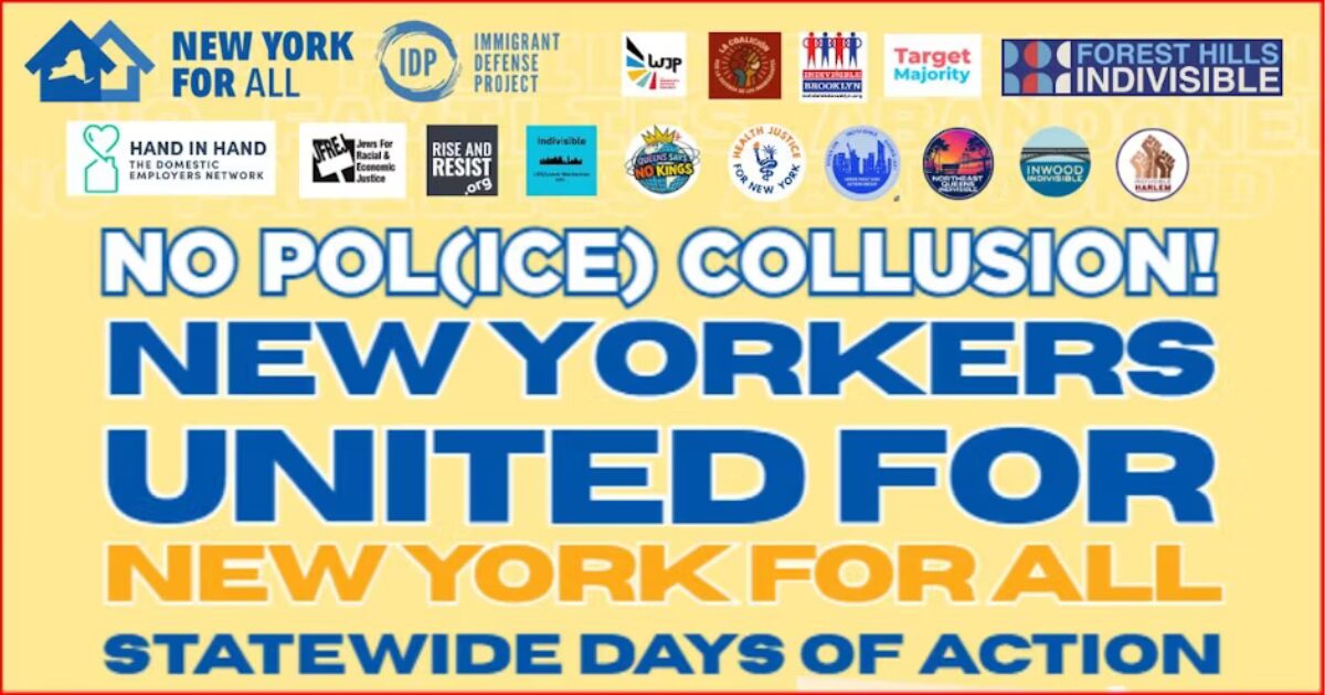 NO POL(ICE) COLLUSION! NYers… | Jews For Racial & Economic Justice